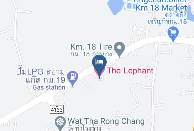 The Lephant Hotel Map