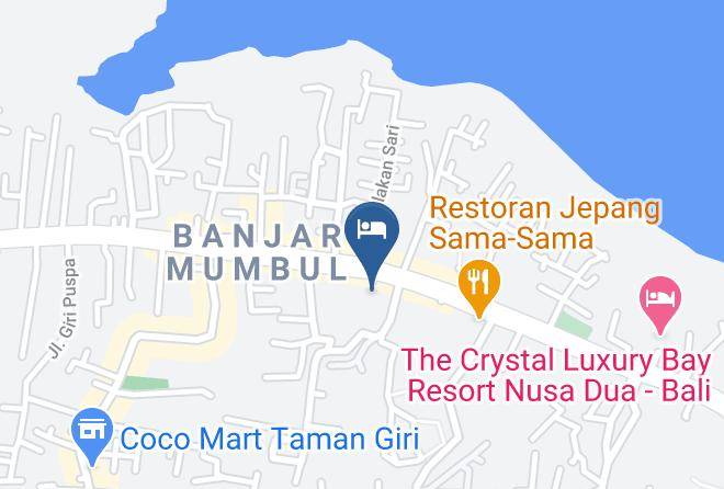 Badung Regency - The Lerina Hotel Nusa Dua Bali Maps