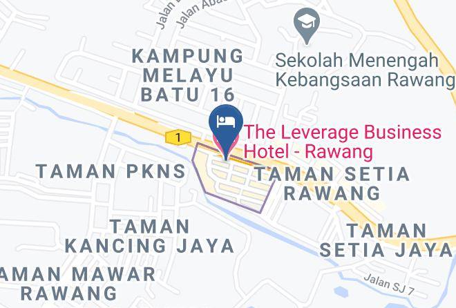 Gombak - The Leverage Business Hotel Rawang Maps