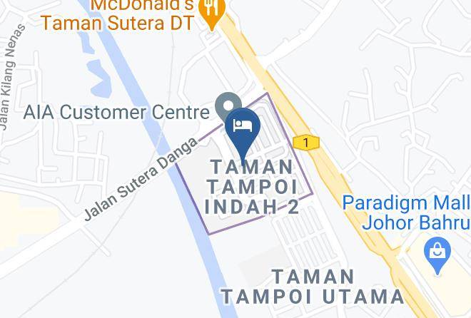 Johor Bahru - The Leverage Hotel Skudai Johor Maps