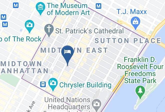 New York - The Lexington Hotel Autograph Collection Maps