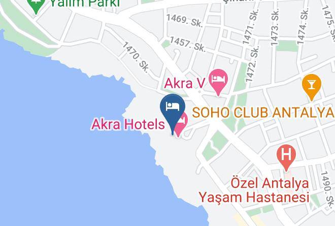 Muratpasa - Thelifeco Akra Antalya Wellbeing & Detox Centre Maps