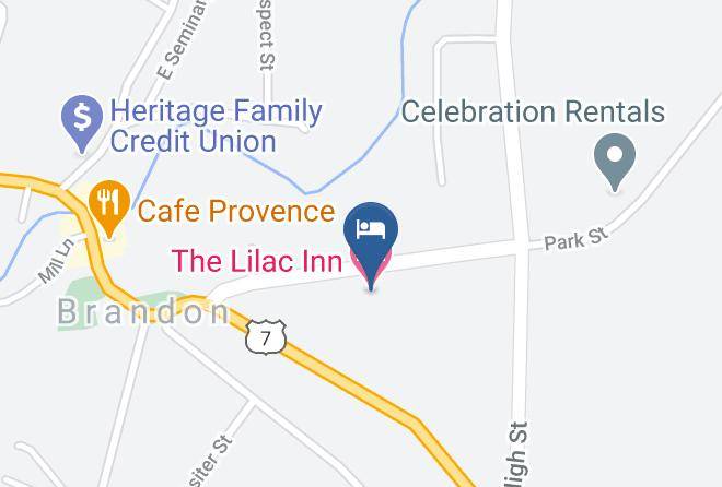 Rutland - The Lilac Inn Maps