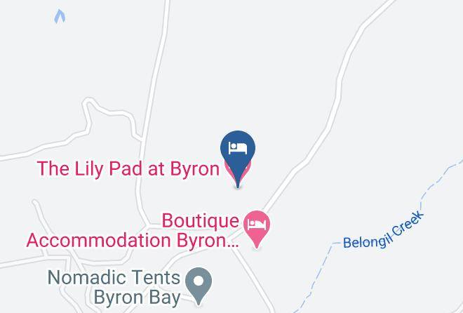 Byron - The Lily Pad At Byron Maps