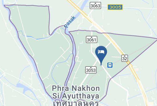 Amphoe Phra Nakhon Si Ayutthaya - The Lima Place Maps