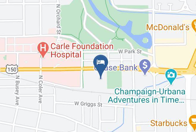 Champaign - Lincoln Lodge Maps