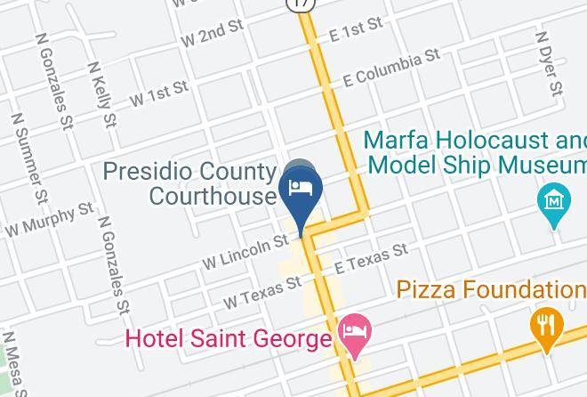 Presidio - The Lincoln Marfa Maps