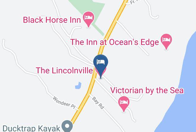 Waldo - The Lincolnville Motel Maps