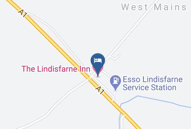 Northumberland - The Lindisfarne Inn Maps