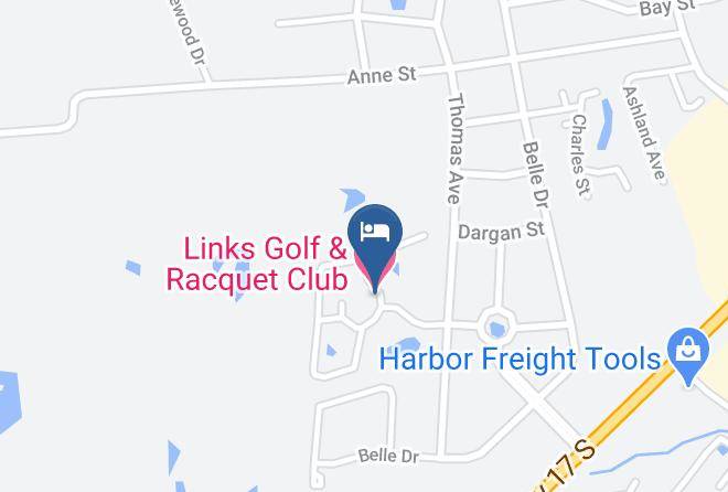 Horry - Links Golf & Racquet Club Maps