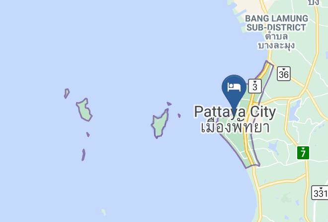 Amphoe Bang Lamung - The Links Hotel Maps