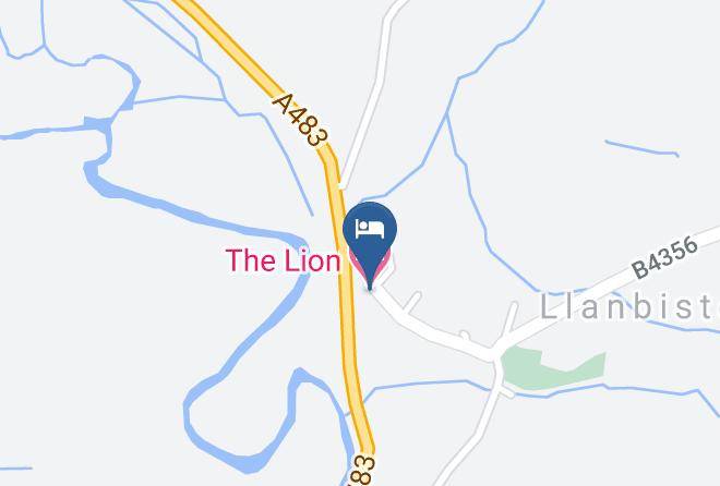 Powys - The Lion Hotel Maps