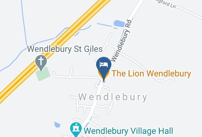 Oxon - The Lion Wendlebury Maps