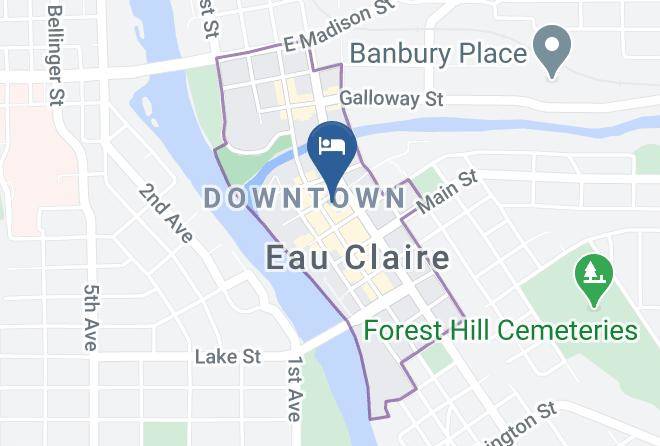 Eau Claire - The Lismore Hotel Eau Claire A Doubletree By Hilton Maps