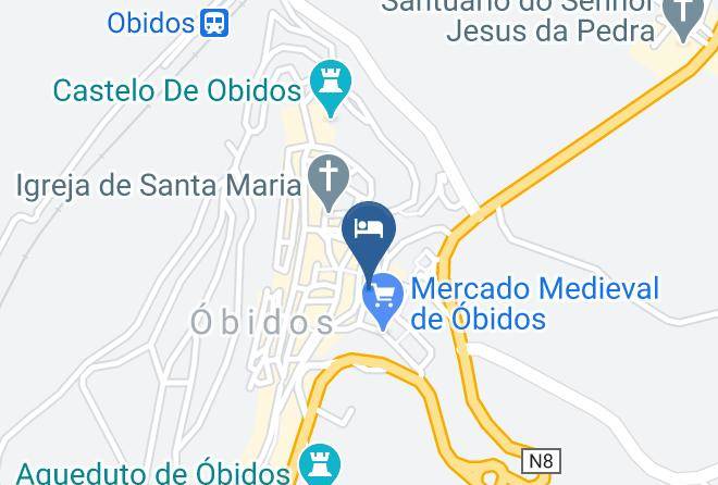 Obidos - The Literary Man Obidos Hotel Maps