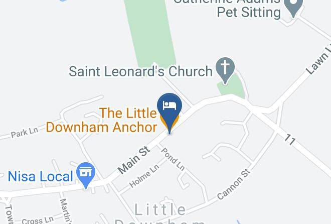 Cambridgeshire - The Little Downham Anchor Maps