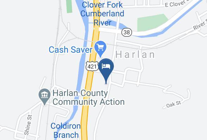 Harlan - The Little Inn Of Harlan Maps