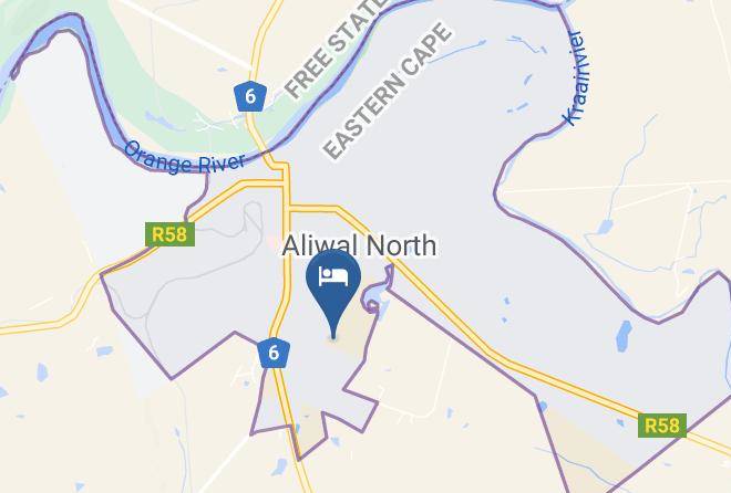 Joe Gqabi - The Little Ranch Aliwal North Maps