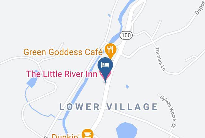 Lamoille - The Little River Inn Maps