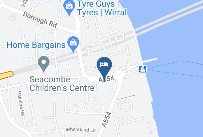 Wirral - The Liver View Hotel Maps