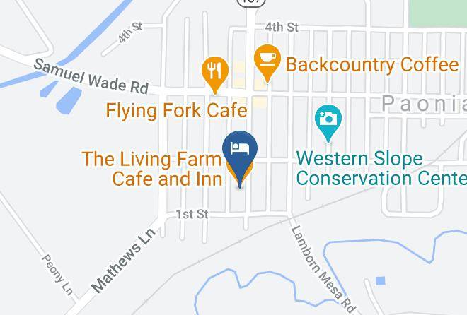 Delta - The Living Farm Cafe And Inn Maps