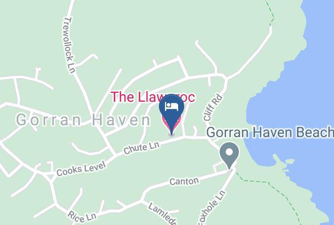Cornwall - The Llawnroc Hotel Maps