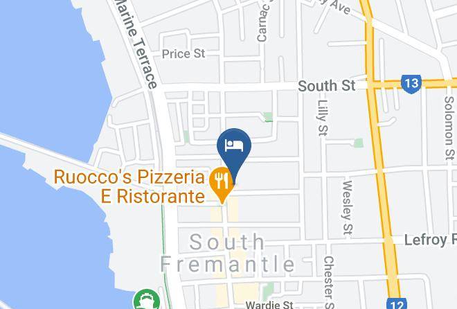 Fremantle - The Local Hotel Maps
