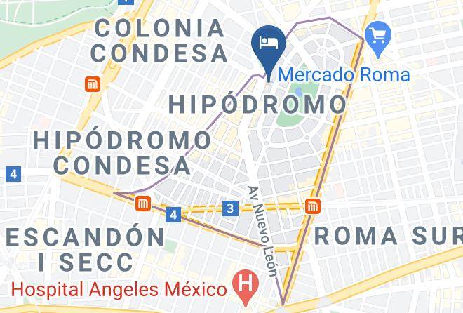 Cuauhtemoc - The Local Way Laredo Maps