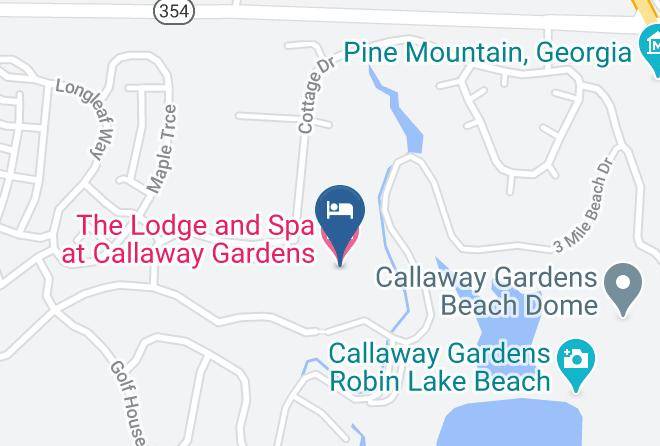 Harris - The Lodge And Spa At Callaway Gardens Maps