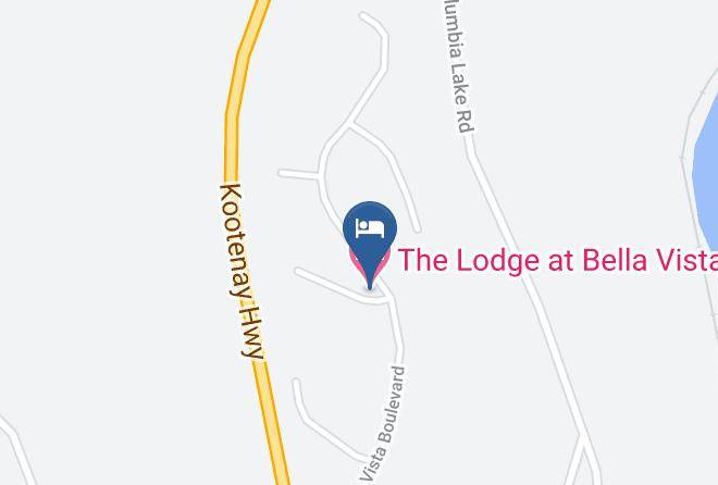 East Kootenay - The Lodge At Bella Vista Maps
