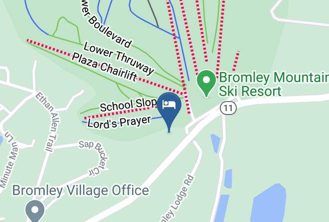 The Lodge At Bromley Map