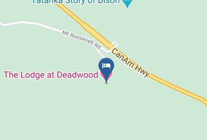 The Lodge At Deadwood Map