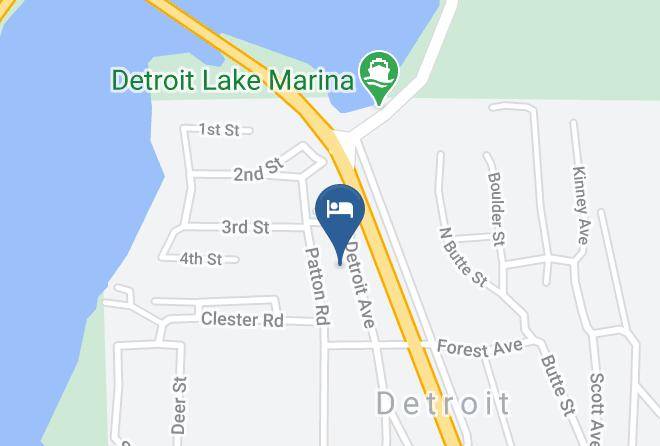 Marion - The Lodge At Detroit Lake Maps