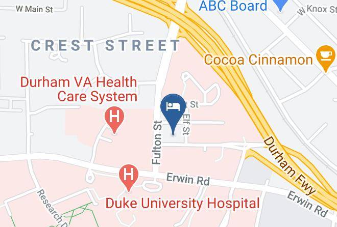 Durham - The Lodge At Duke Medical Center Maps