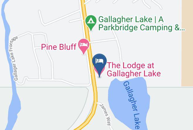 Okanagan Similkameen - The Lodge At Gallagher Lake Maps