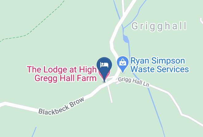 Cumbria - The Lodge At High Gregg Hall Farm Maps