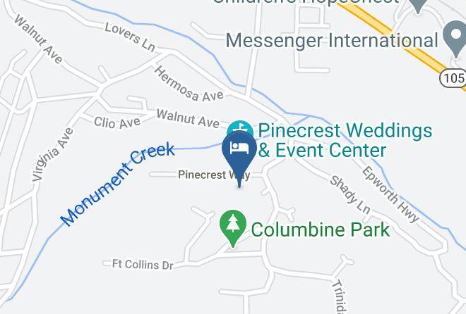 El Paso - The Lodge At Historic Pinecrest Maps