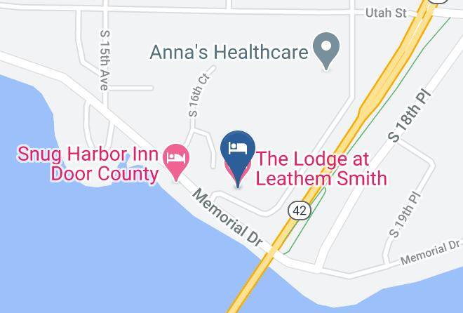 Door - The Lodge At Leathem Smith Maps
