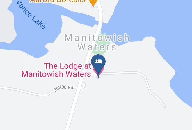 Vilas - The Lodge At Manitowish Waters Maps