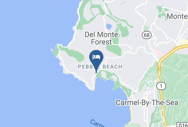 Monterey - The Lodge At Pebble Beach Maps