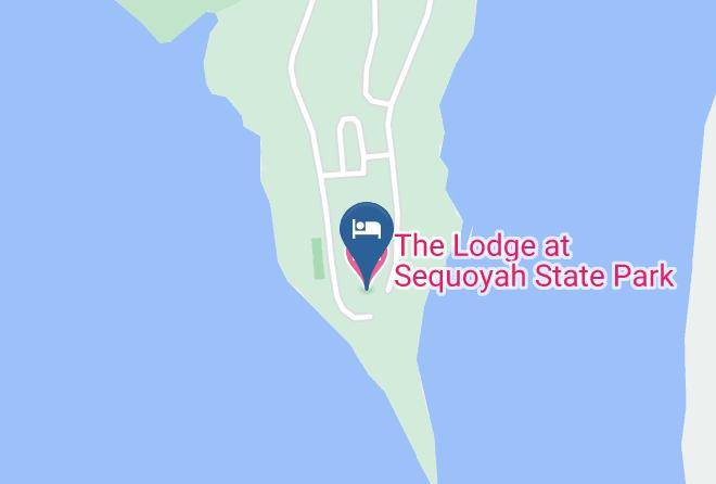 The Lodge At Sequoyah State Park Map