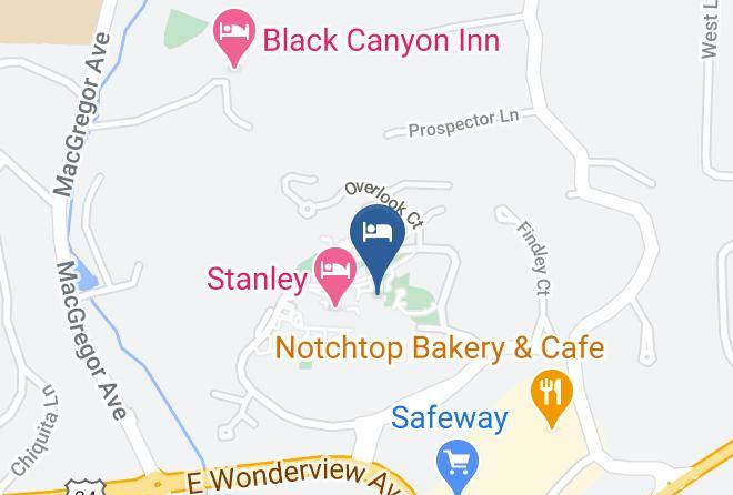 The Lodge At The Stanley Hotel Map