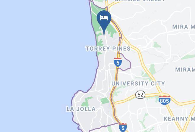 San Diego - The Lodge At Torrey Pines Maps