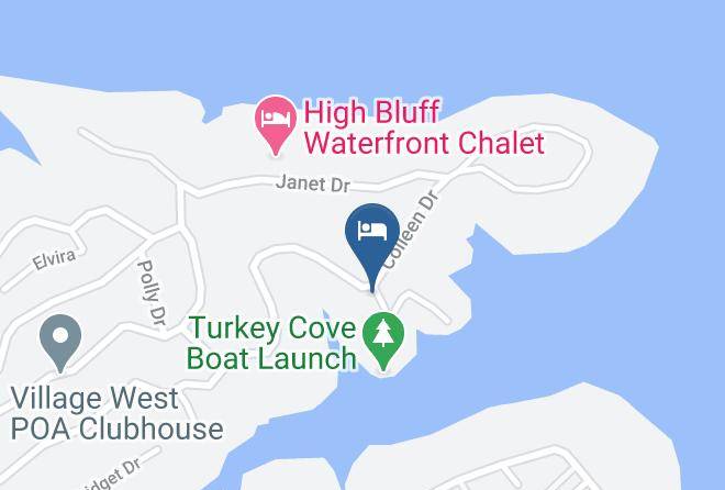 Comal - The Lodge At Turkey Cove Maps