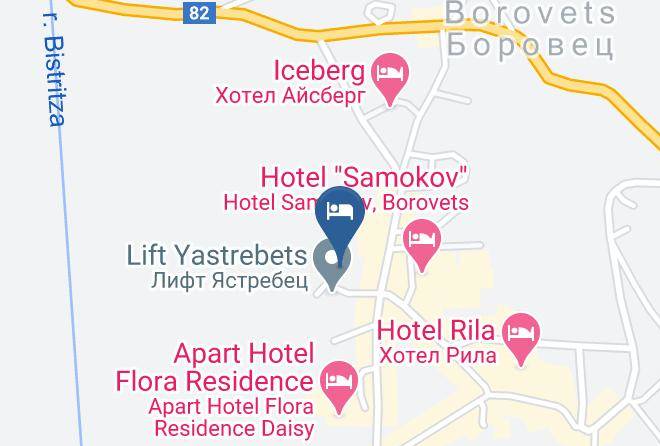 Samokov - The Lodge Hotel Maps