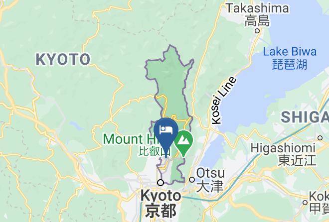 Kyoto City Sakyo Ward - The Lodge Maps