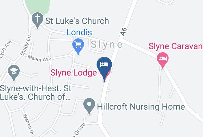 Lancs - The Lodge Lancaster Maps