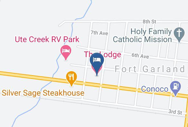 Costilla - The Lodge Motel Maps