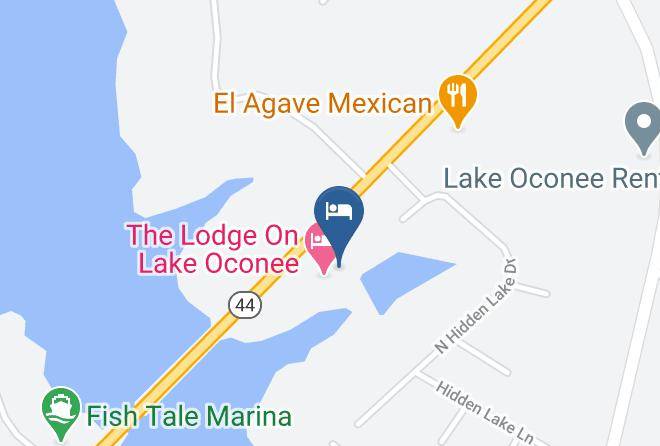 The Lodge On Lake Oconee Map