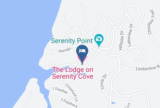 Hill - The Lodge On Serenity Cove Maps